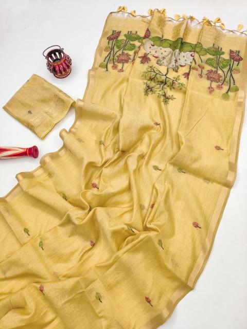 Vastrangan muga cotton nearest saree market